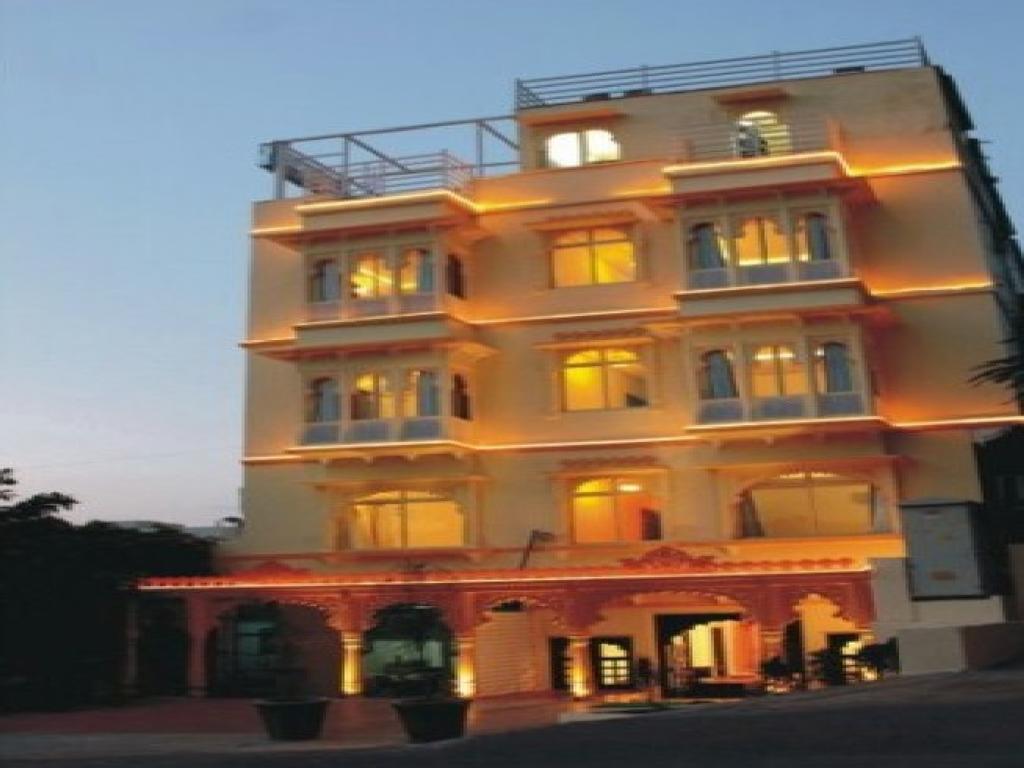 Hotel Mahima Palace Udaipur Exterior foto